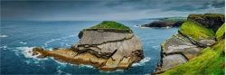 Panoramafoto Irland Steilküste am Wild Atlantik Way