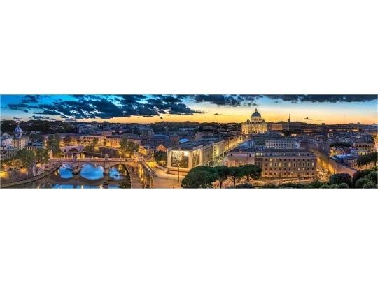 Lais Puzzle „Panoramablick Auf Rom“ – 1000 Teile, Mit Petersdom & Skyline