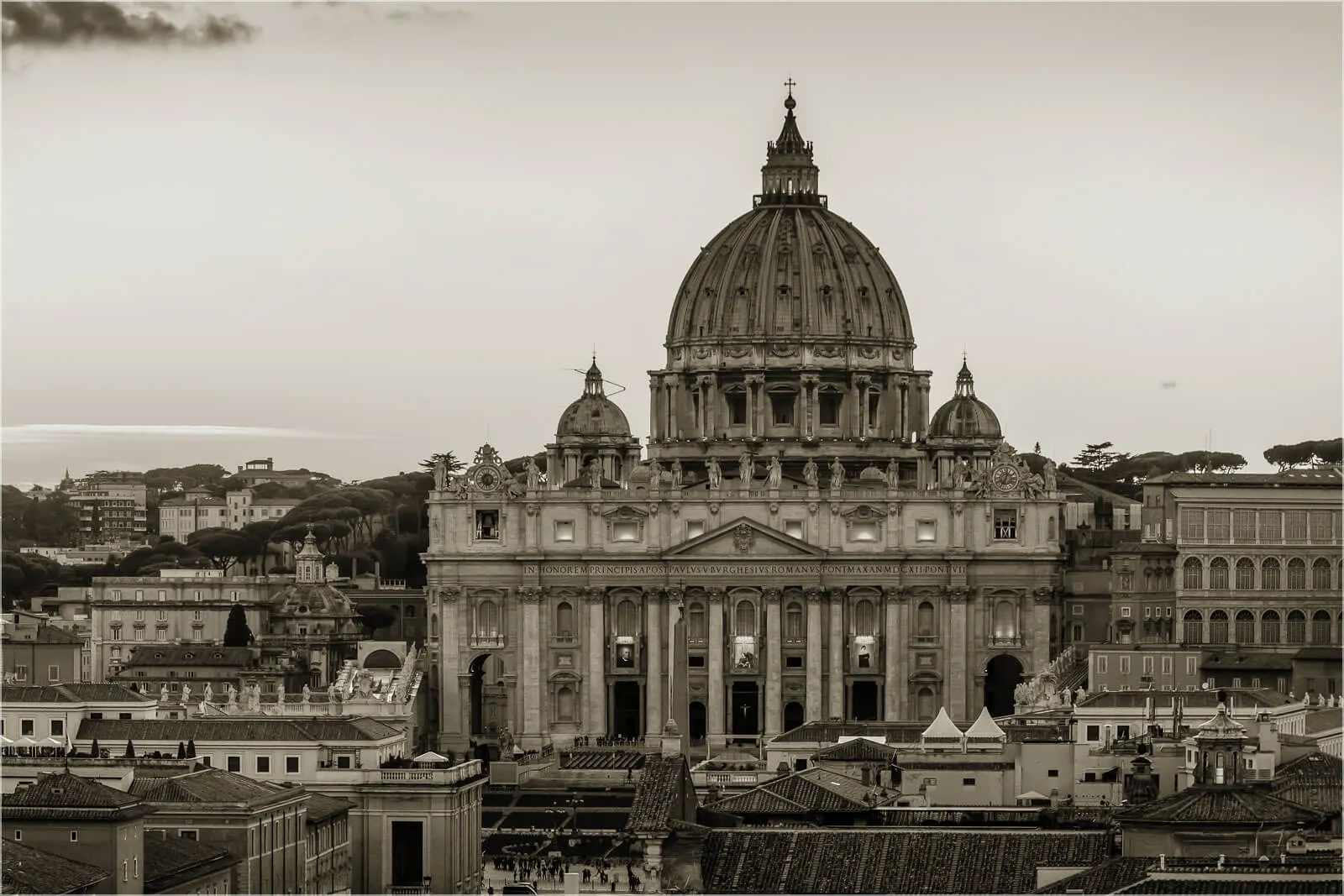 Lais Puzzle „Panoramablick Auf Rom“ – 1000 Teile, Mit Petersdom & Skyline