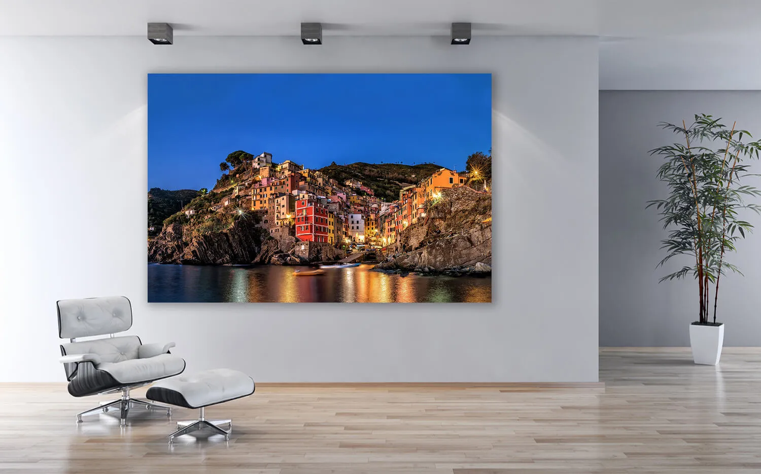 Leinwandbild ‚Cinque Terre, Ligurien‘ – Gerahmt, 40x100 Cm, Fertig Zum Aufhängen