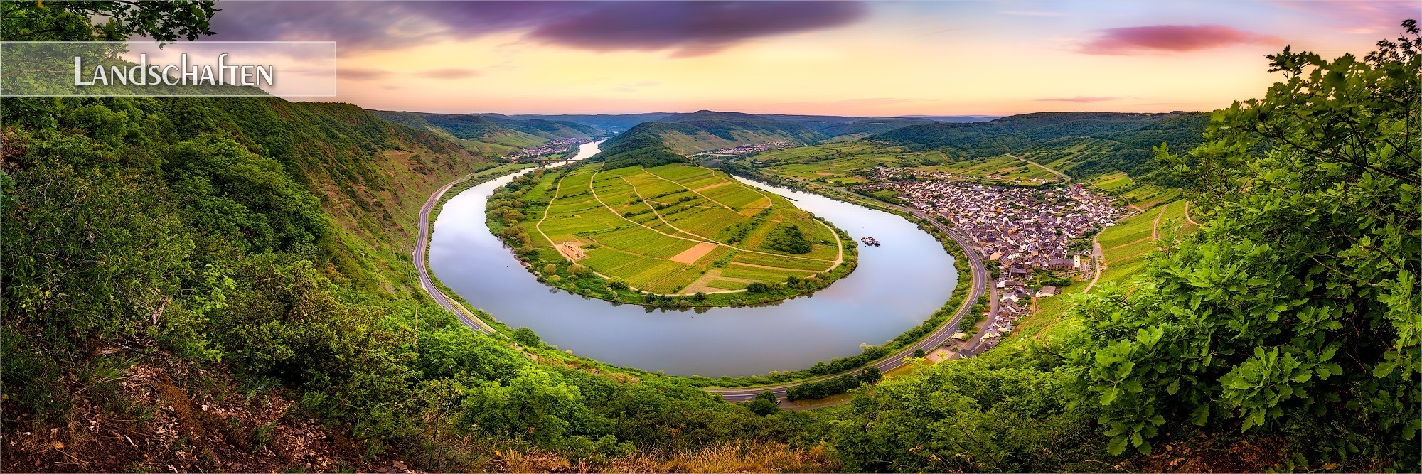 Landschaftsbilder aus Deutschland als Wandbild oder Küchenrückwand