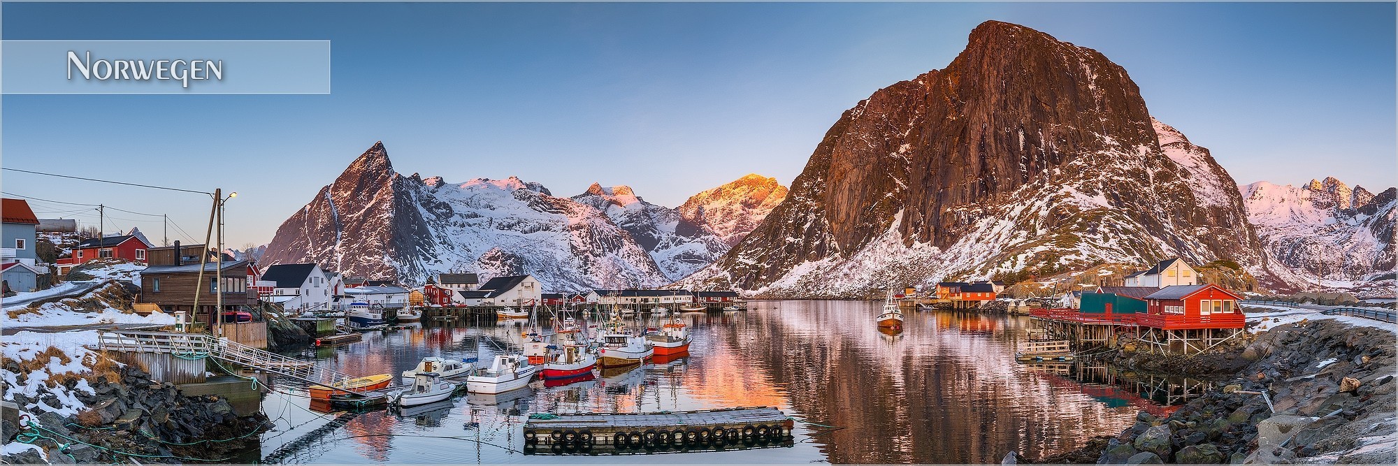Bilder aus Norwegen als Wandbild oder Küchenrückwand