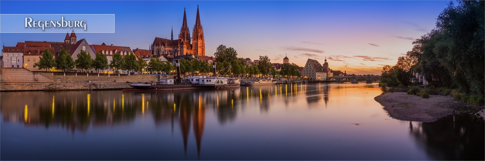 Bilder aus Regensburg als Wandbild oder Küchenrückwand