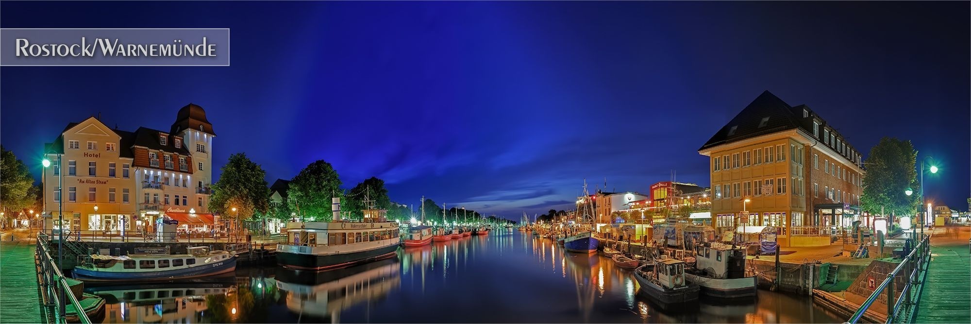 Bilder aus Rostock und Warnemünde als Wandbild oder Küchenrückwand