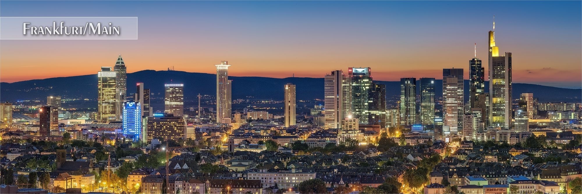 Bilder aus Frankfurt/Main als Wandbild oder Küchenrückwand