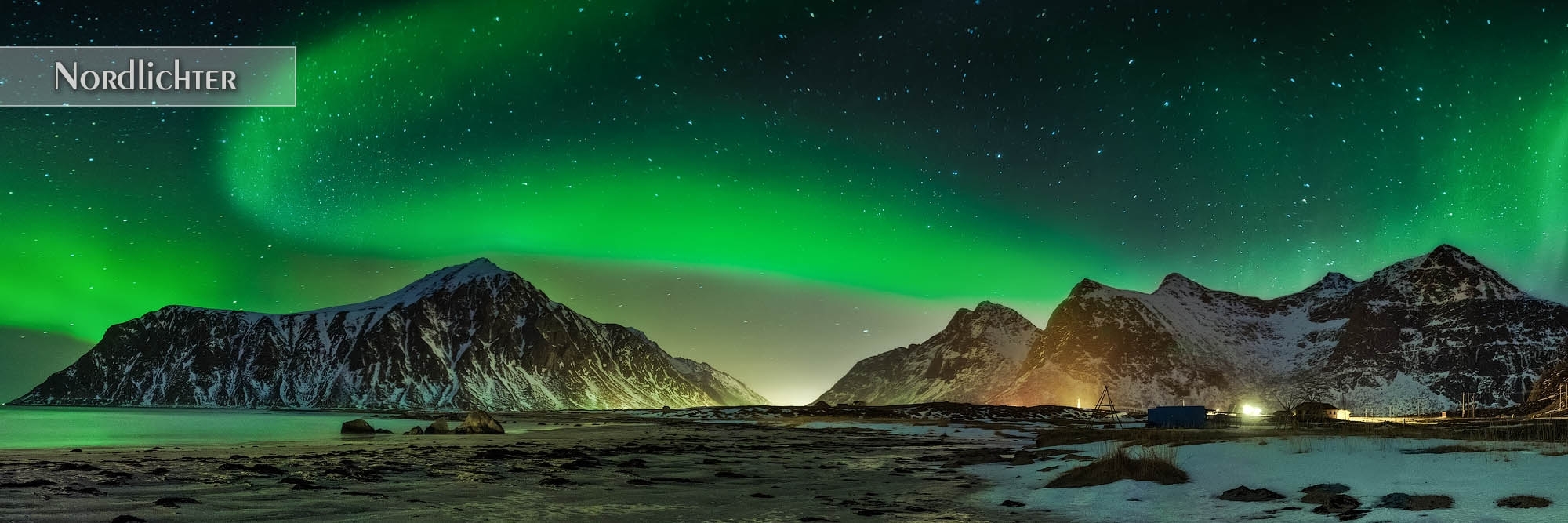 Bilder von Polarlichtern als Wandbild oder Küchenrückwand