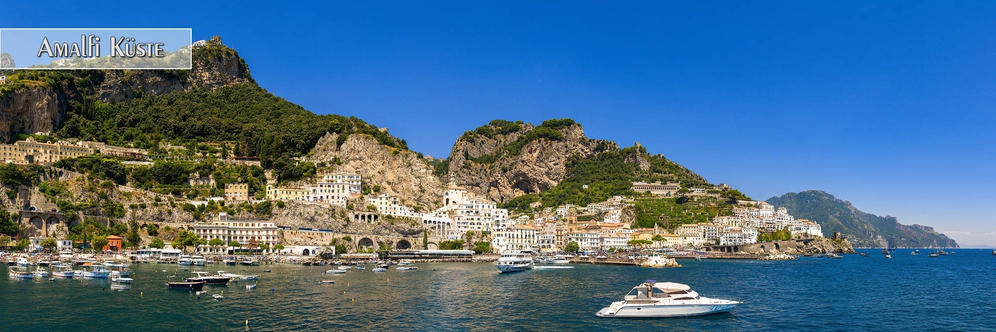 Bilder als Wandbild und Küchenrückwand von der Amalfi Küste
